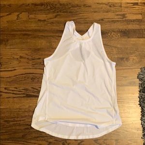 White athleta tank top